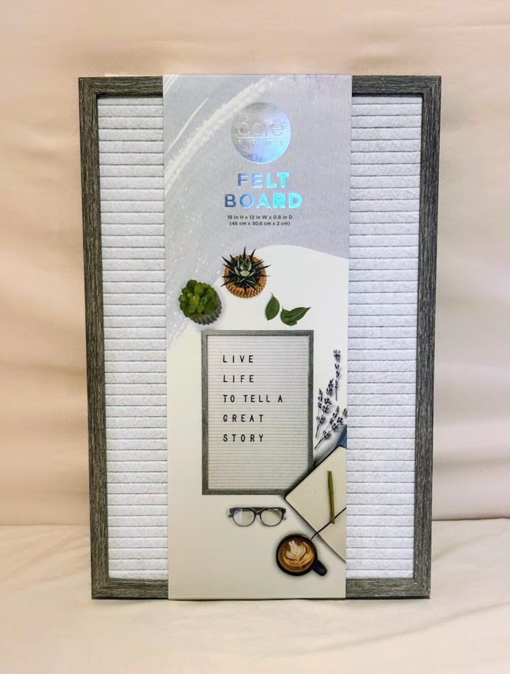 Core Home Felt Letter Board